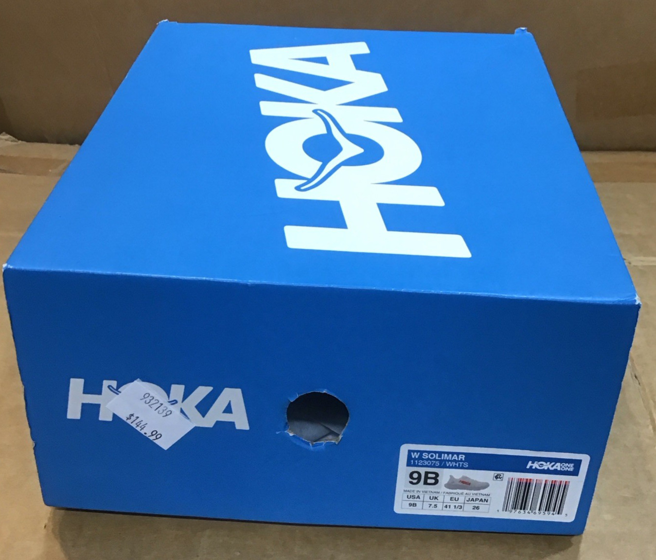 Hoka One One Solimar Running Shoes White 1123075 WHTS Womens