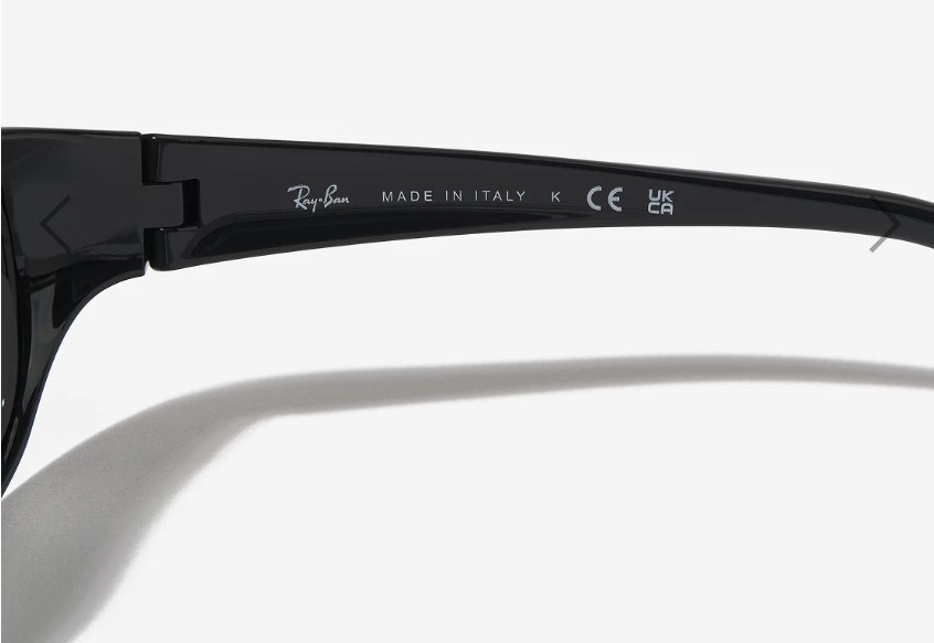 Ray-Ban Daddy-O II Polished Black Frame Green Classic G-15 Lenses Sunglasses