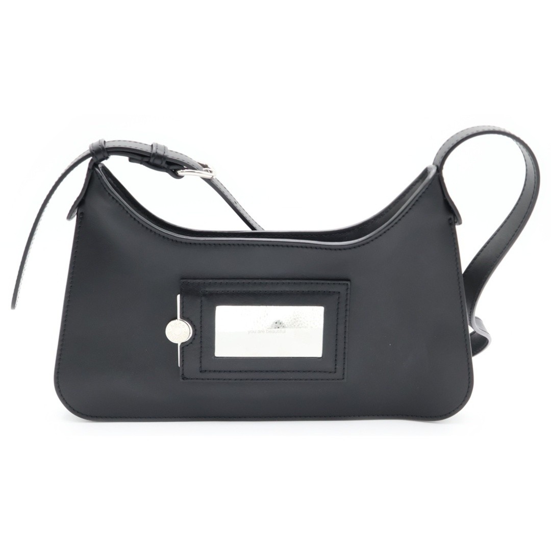 Acne Studios PLATT MINI R Plat Leather Shoulder Bag Black Used b4d4e80d5ec411726