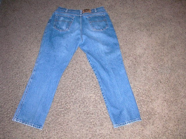 Vintage NORTHWEST BLUE COMPANY made in USA cotton Jeans measures 35×29