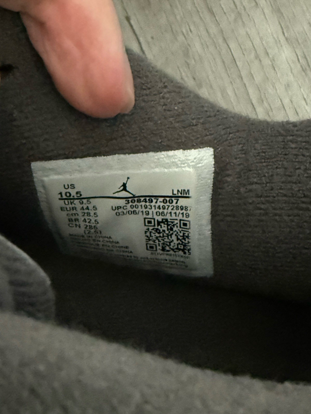 Size 10.5 – Jordan 4 Retro Low Cool Grey