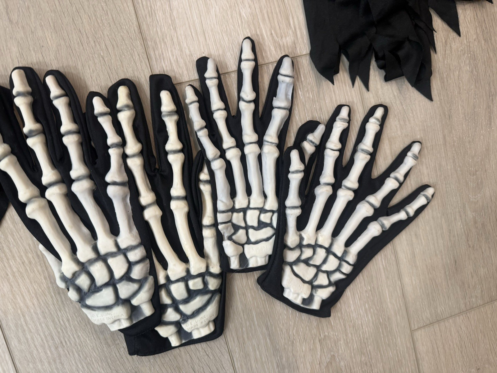 Lot Of Halloween Masks Make Up And More