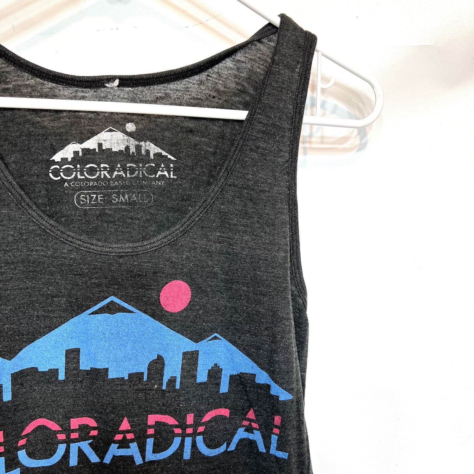 Coloradical Tank Top Womens Small Denver 5280 Mile High Colorado