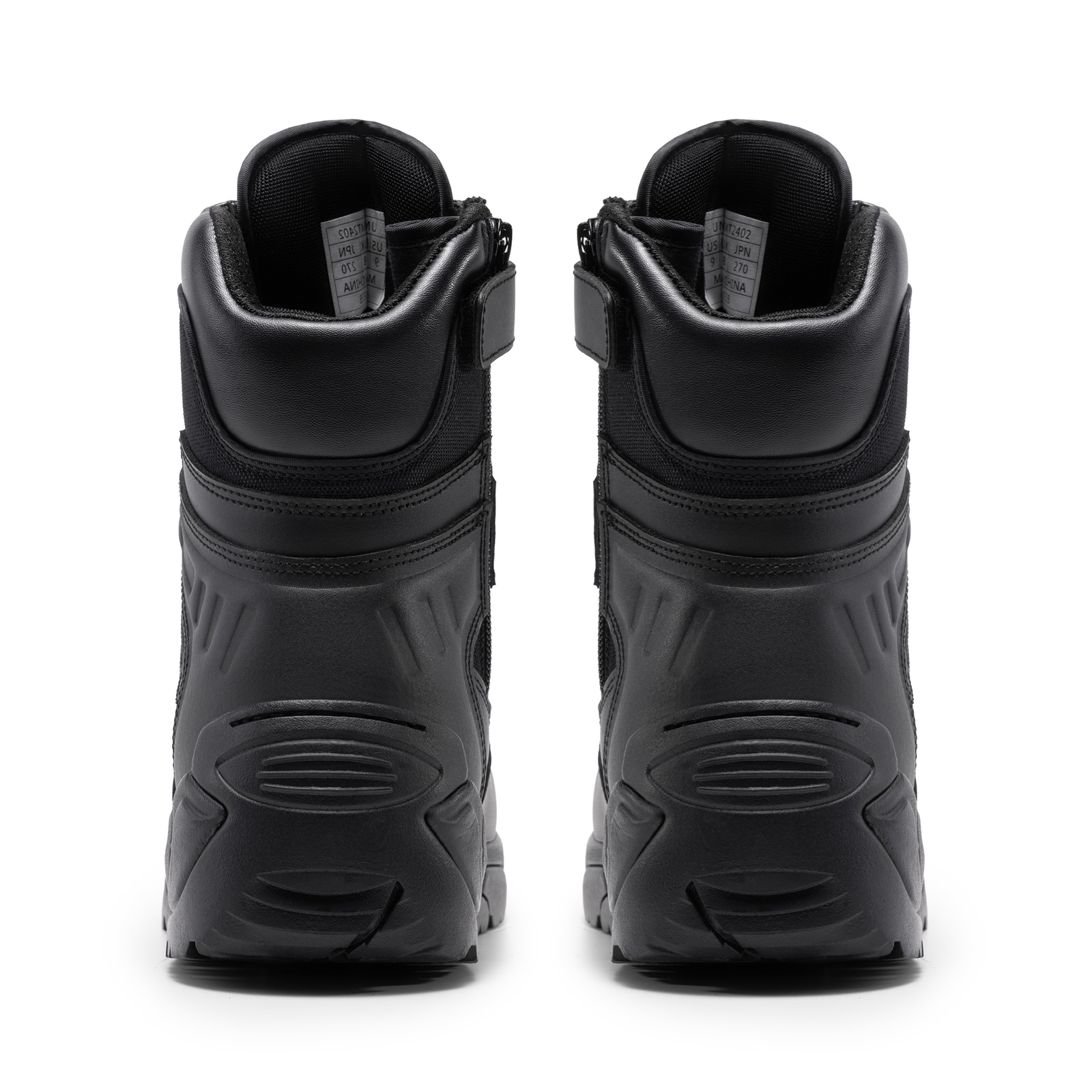 Men’s Military Combat Boots Tactical Work Boots Outdoor Side Zipper Shoes