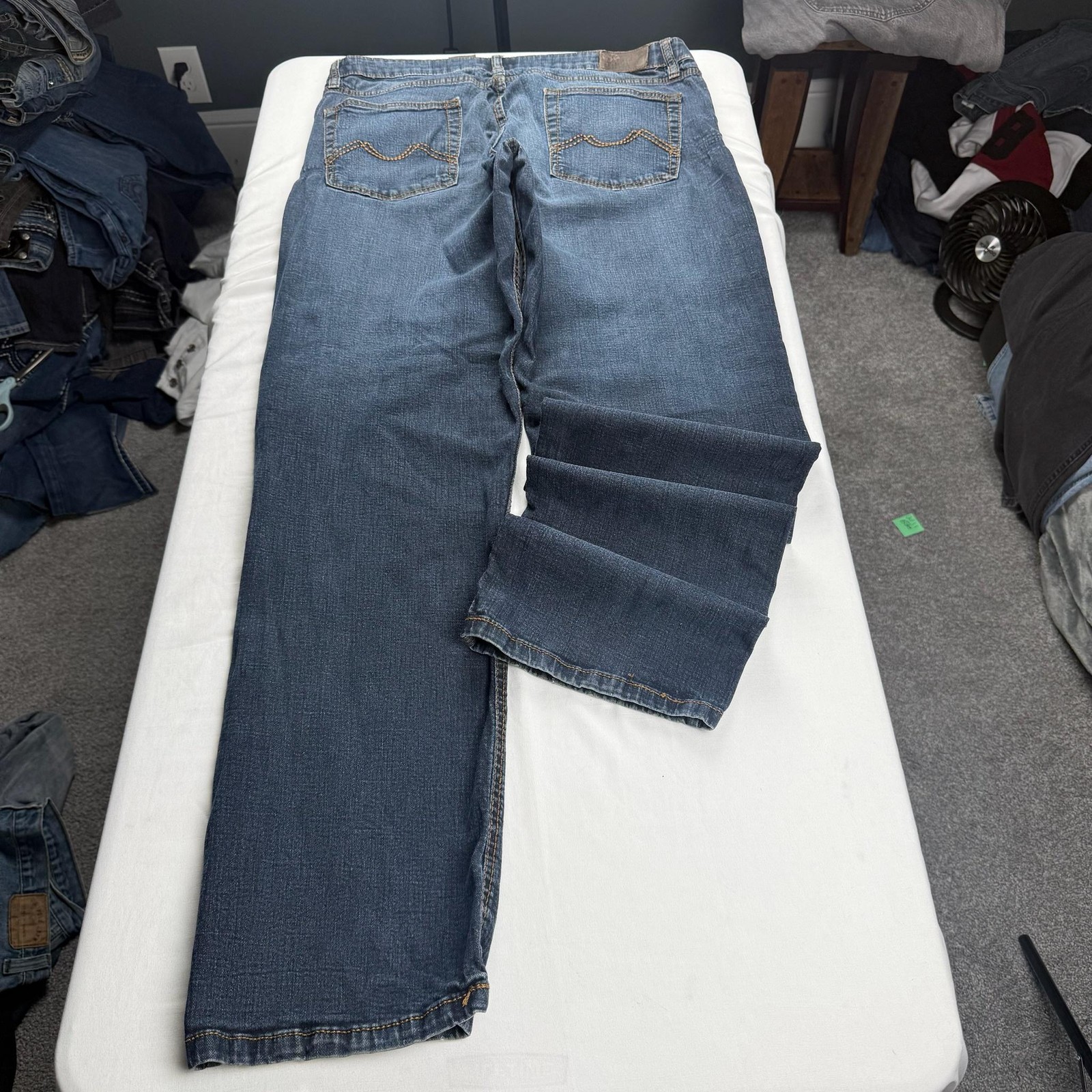Urban Star Jeans Mens 36×30 Blue Baggy Wide Leg Denim Streetwear Y2K Pants