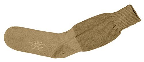 Rothco G.I. Type Cushion Sole Socks, Coyote Brown,