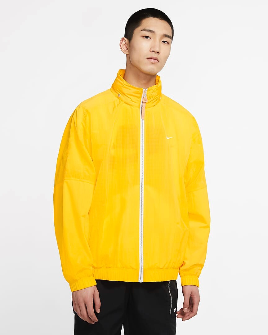 Nike NikeLab Made In Italy Hooded Jacket -CT4585-731- Opti Yellow MED $400 NEW