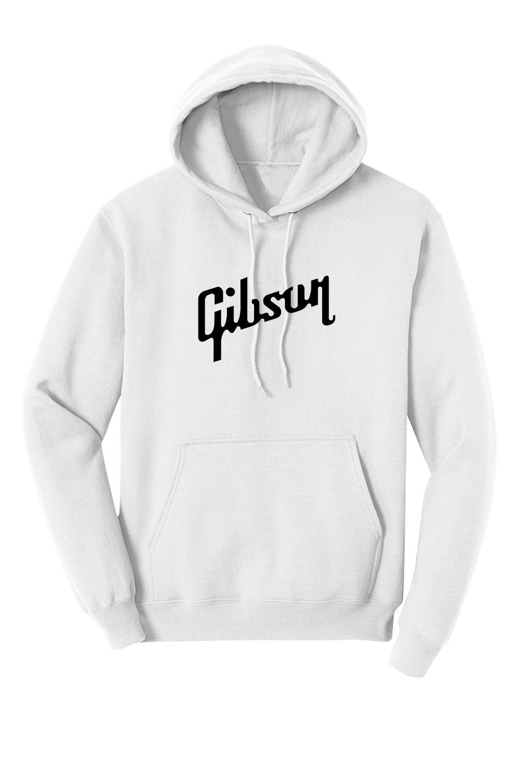 Gibson Guitars Logo PRINTED Pullover Hoodie Sweatshirt