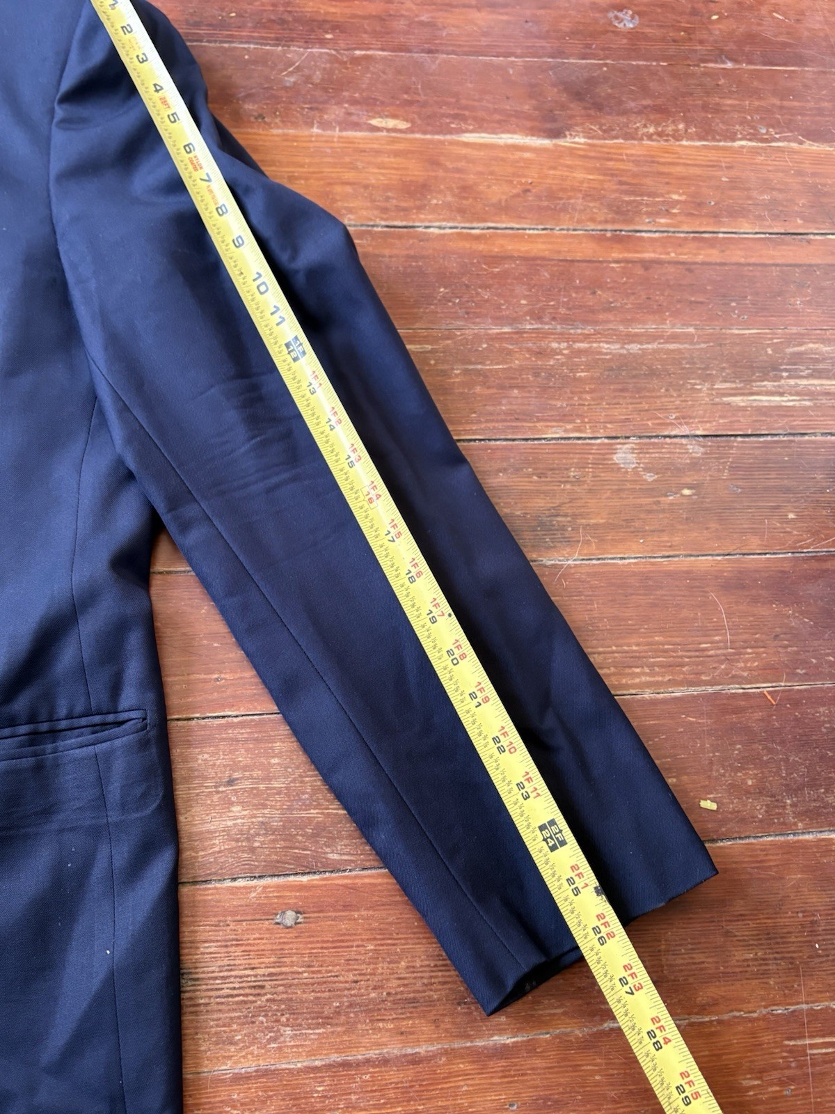 Corneliani Men’s Blue Wool/Rayon Blazer Jacket Size 58 7L Made In Italy