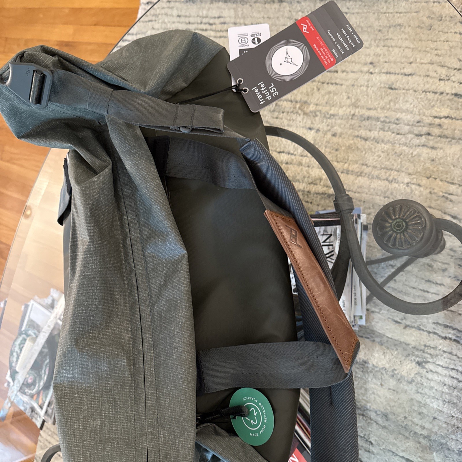 Peak Design Travel Duffel 35 Liter Sage Green