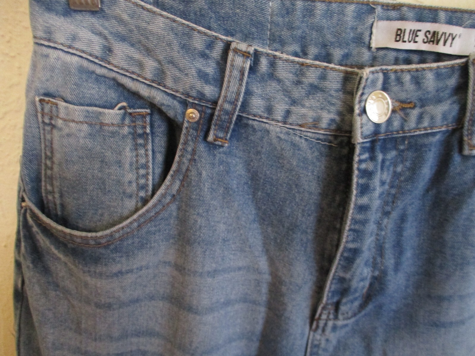 Blue Savvy Slouch Mom Jeans Size 9 NWT Recycled Cotton