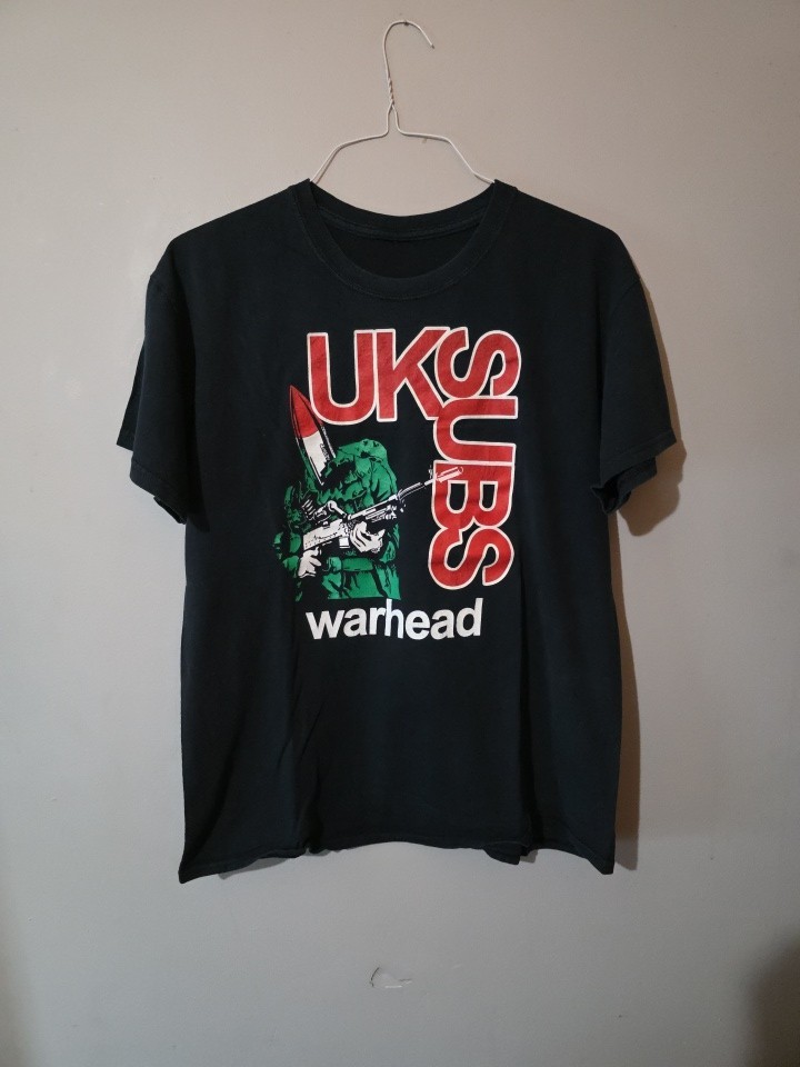 00s Warhead UK SUBS Band Tee Size L