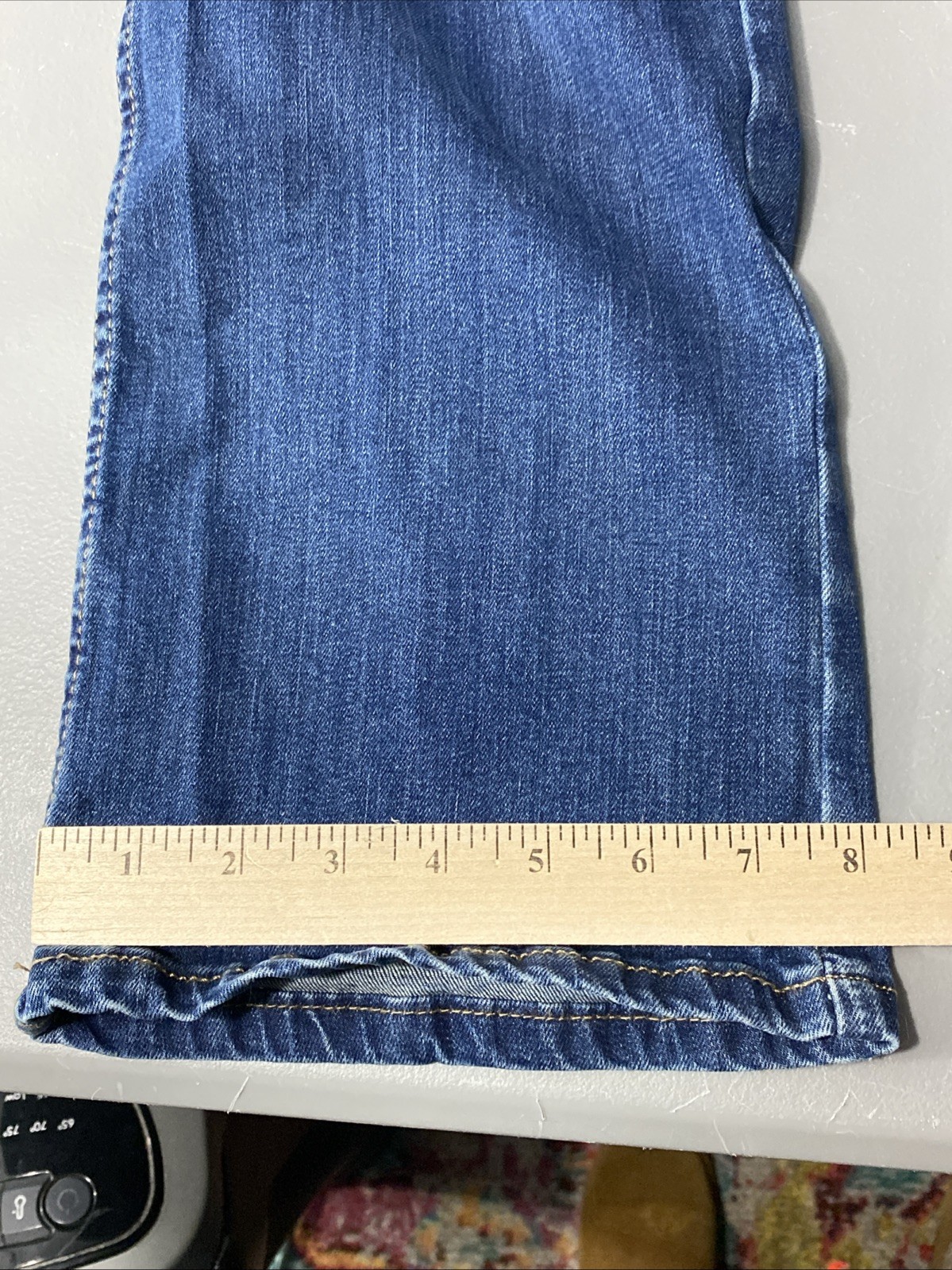 Wrangler Jeans Womens 29/7×34 Bootcut Stretch High Waist Western (see Measure)