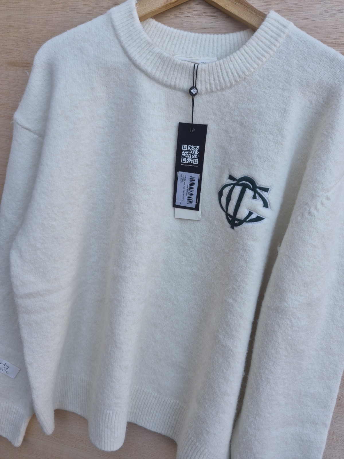 The Couture Club Knitted Jumper Cream Medium New With Tags Premium