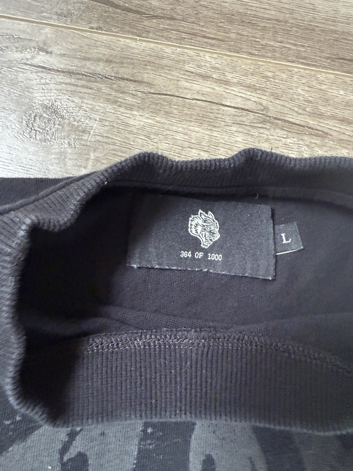 Darc Sport Wolves Forever Cropped Shirt Black Large