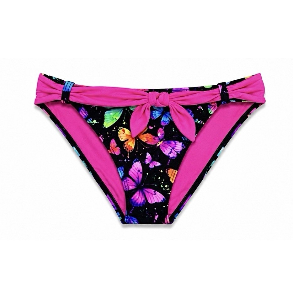 Angel Beach Teens 16 2pc Bikini Set Halter Triangle Top Bikini Bottom Pink