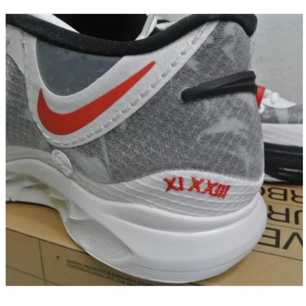 Nike Kyrie 8 DJ6017-100 Black White Red- Basketball Shoes Mens Size 13