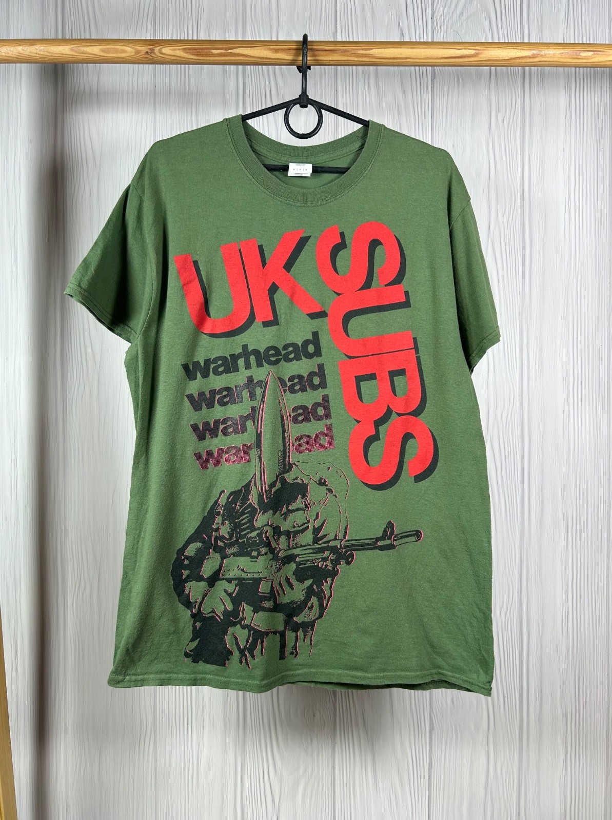 Vintage U.K. Subs Warhead Band T-Shirt Size M
