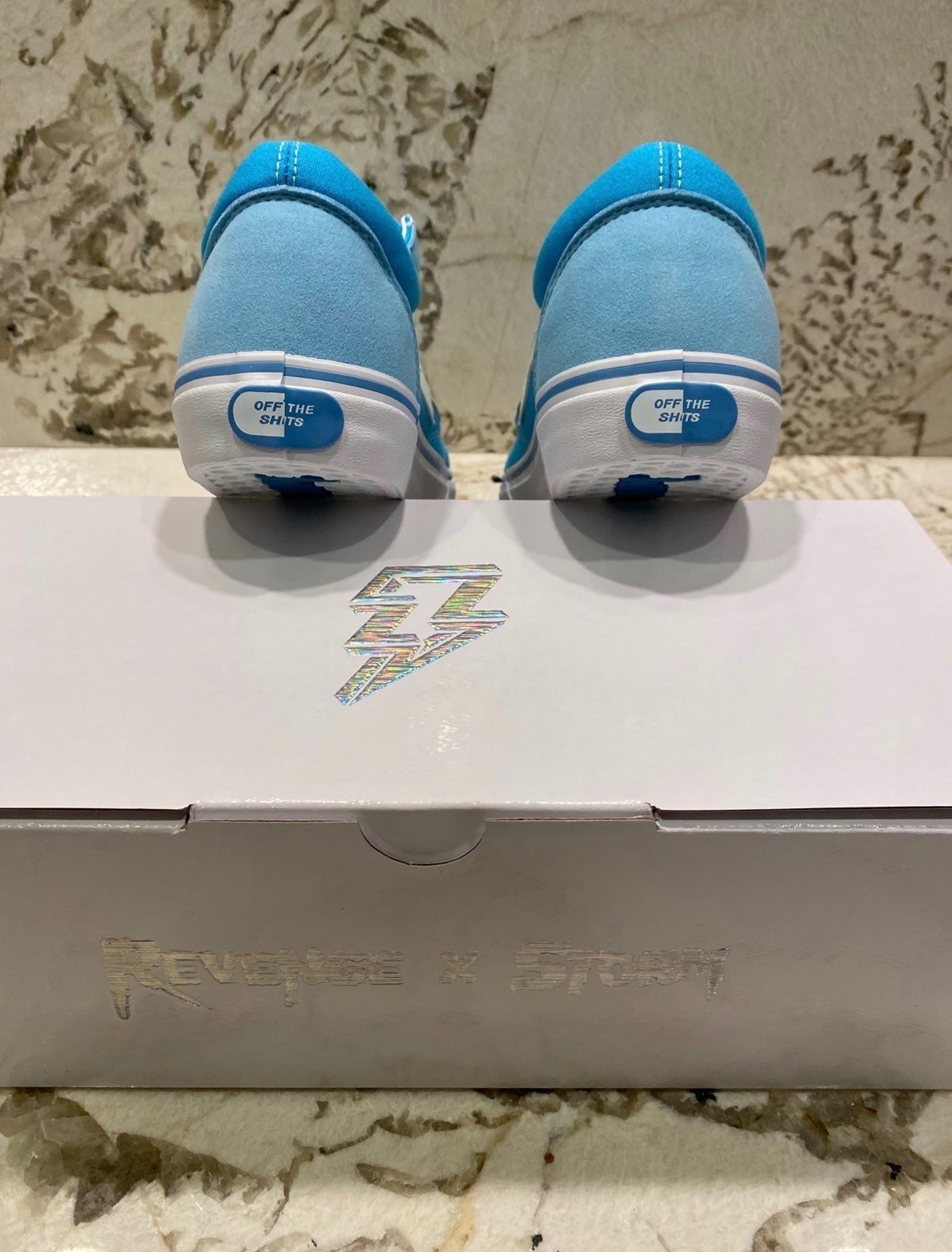Revenge x Storm LA Baby Blue Size 8M/9.5W Brand New Authentic Next Day Ship