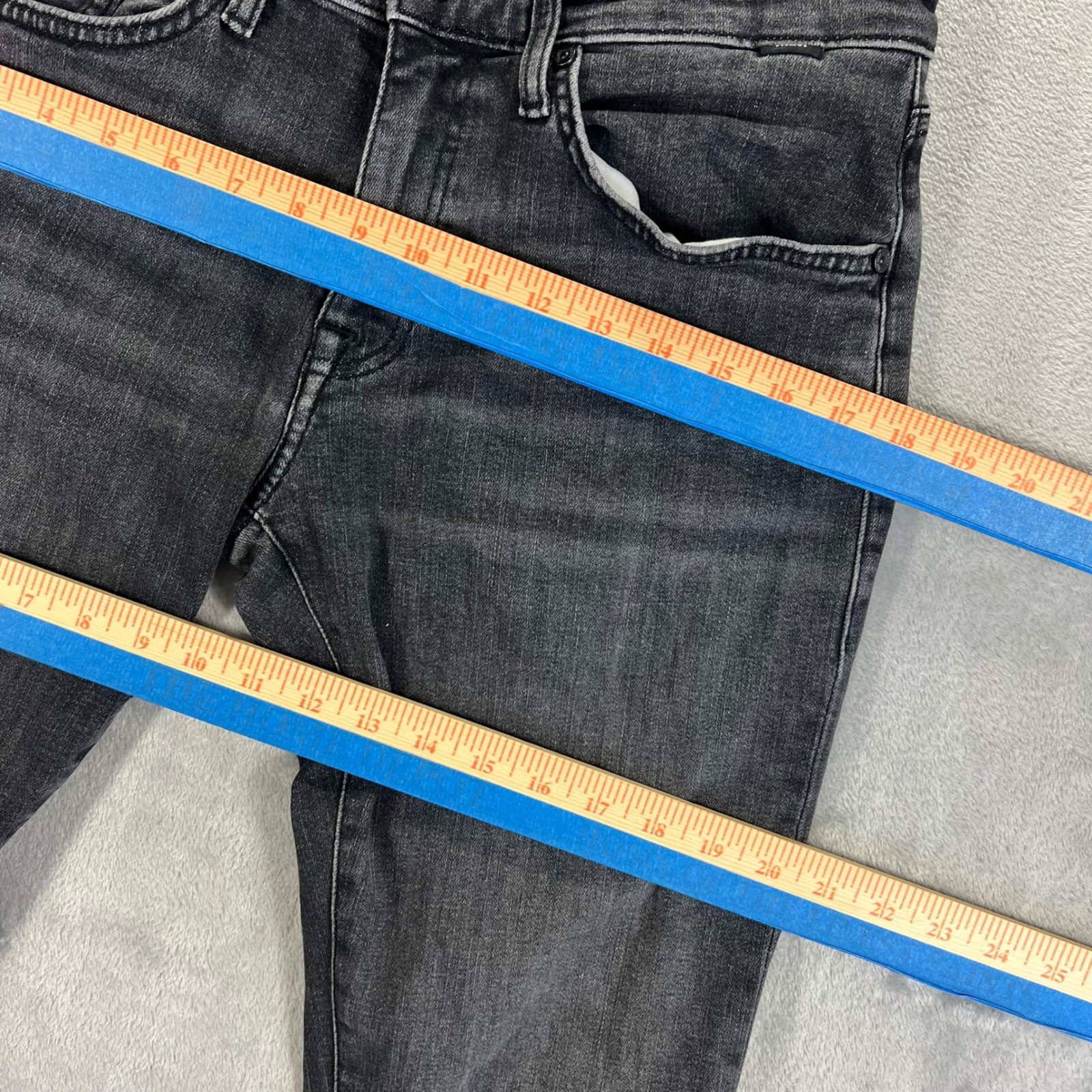 MAVI Marcus Slim Straight Leg Jeans Mens 31×32 Dark Gray Excellent Stretch Denim