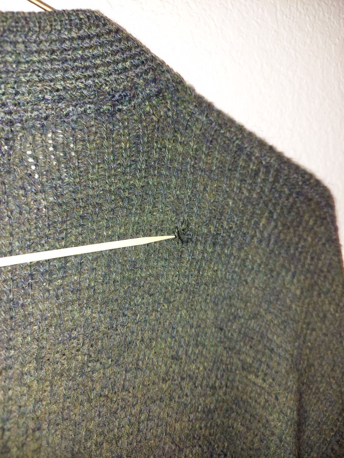 Vtg McGregor Kid Mohair Worsted Wool Cardigan Rockabilly Thrashed Cobain Grunge