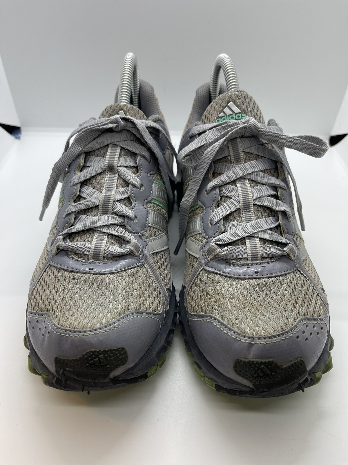 Adidas Trasher 2 Womens Shoes 9 Sneakers Running Walking Hiking Golf Gray Green