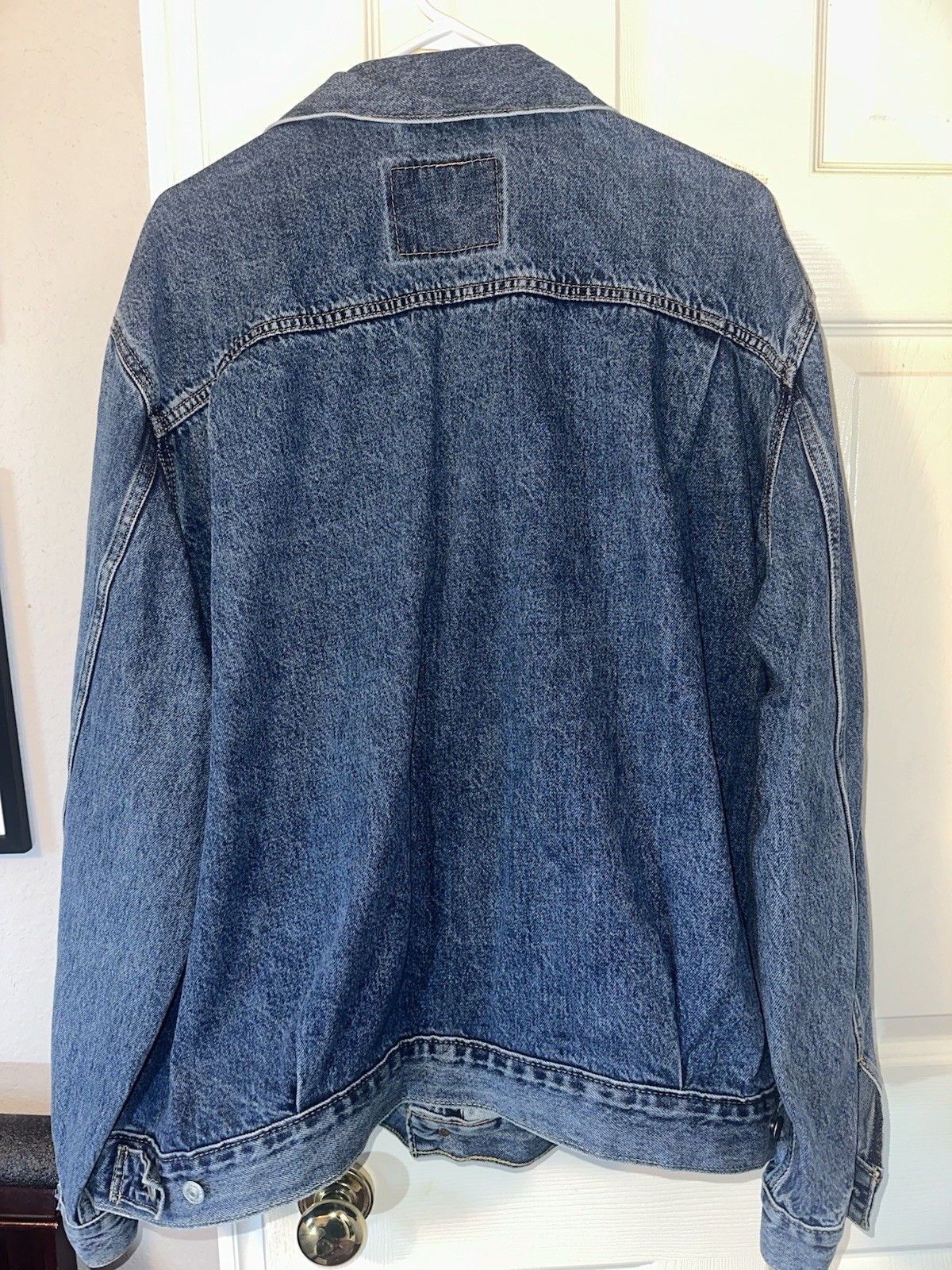 Levi’s Type 1 Style Trucker Denim Jacket Men’s XXL Relaxed Blue Jean Coat EUC