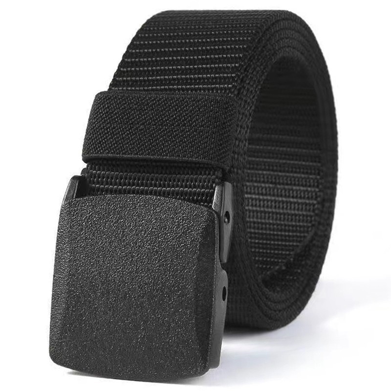 Mens Tactical Nylon Belt Military Web Quick Release Non Metal Buckle Work Casual