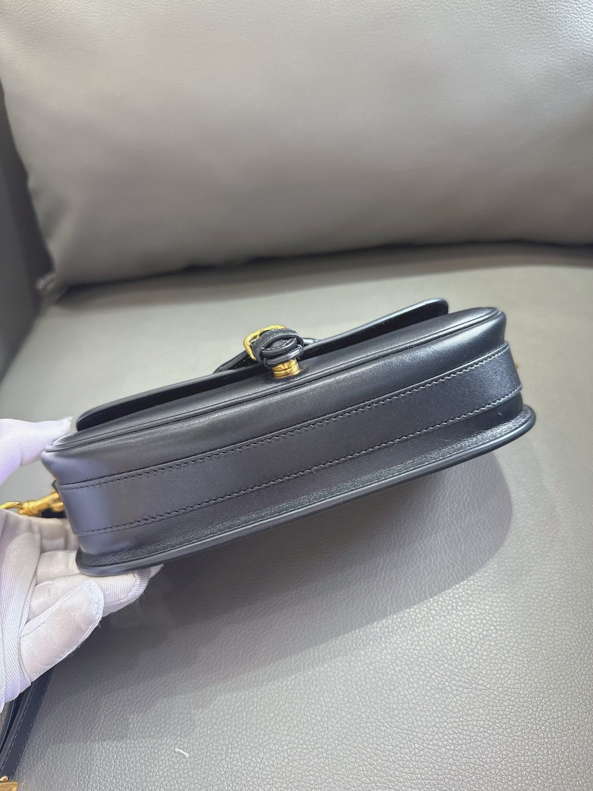 Dior Pre-Owned Authentic Luxury Handbag Black Free Tracked Shipping