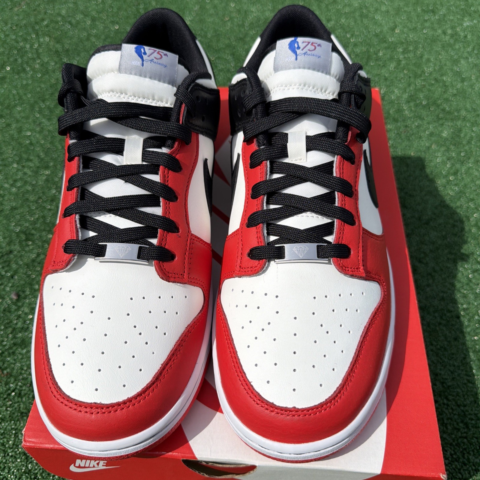 Size 12 – Nike Dunk Low EMB x NBA 75th Anniversary – Bulls 2021