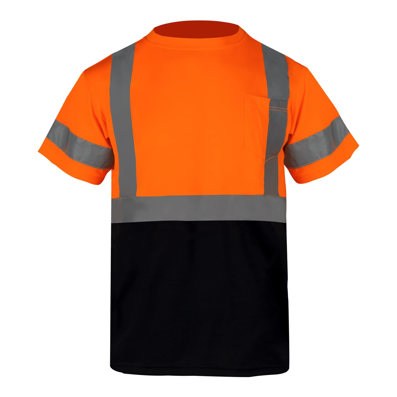 3 Pack Safety Reflective High Visibility Shirt for Men ANSI Class 3 Hi Vis Co…