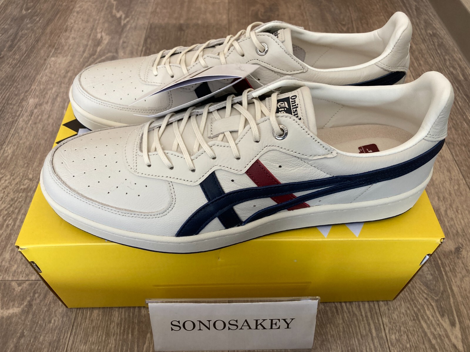 Onitsuka Tiger GSM SD 1183A803 100 CREAM/PEACOAT New in Box from Japan
