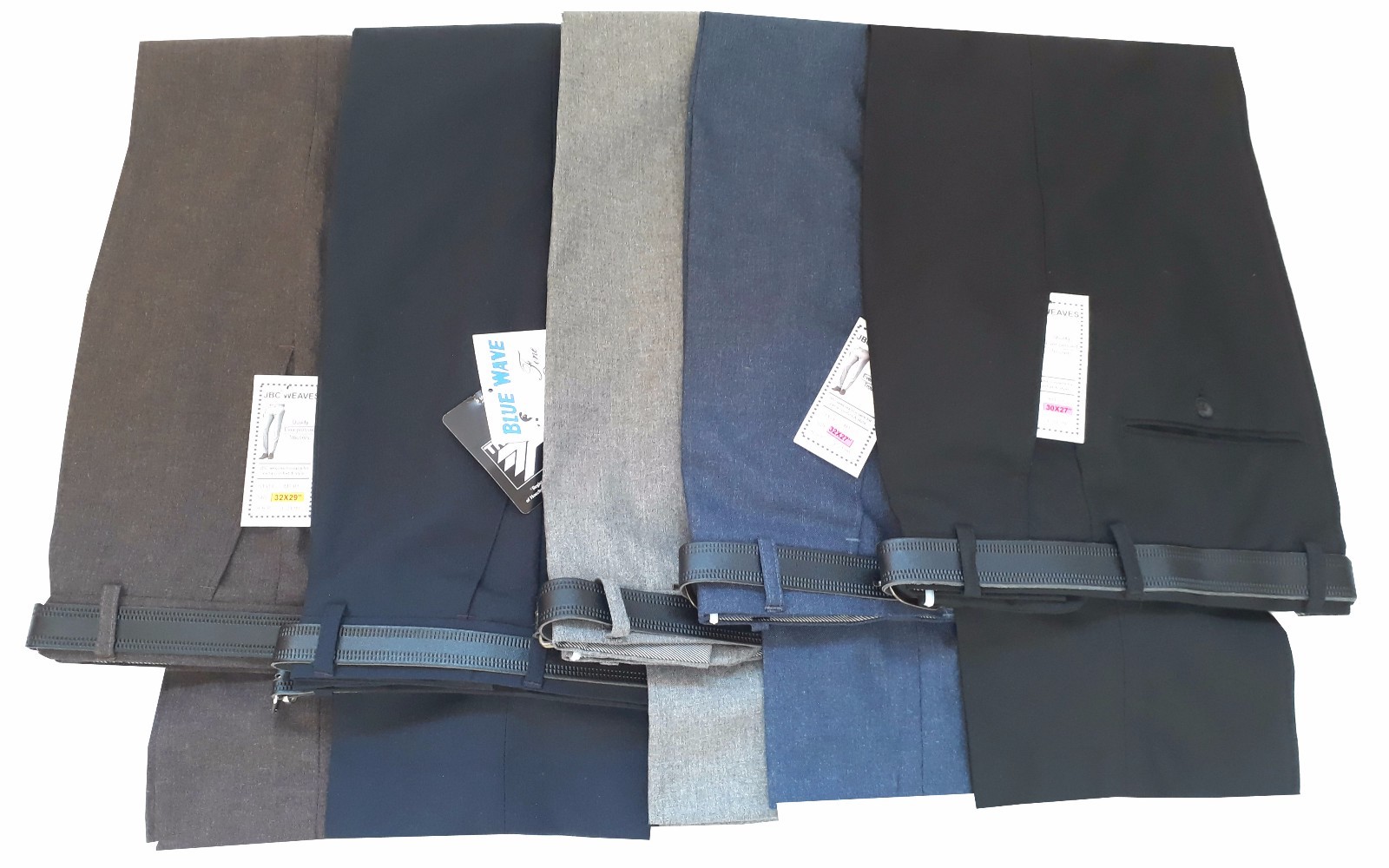 Casual Trousers Formal Office Work Smart business Pants W30-50 L27 29 31