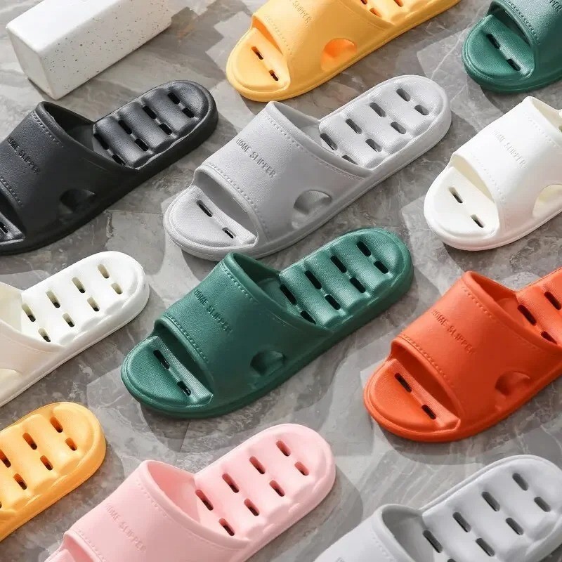 Quick Dry EVA Shower Slippers Non Slip Bathroom House Sandals Unisex