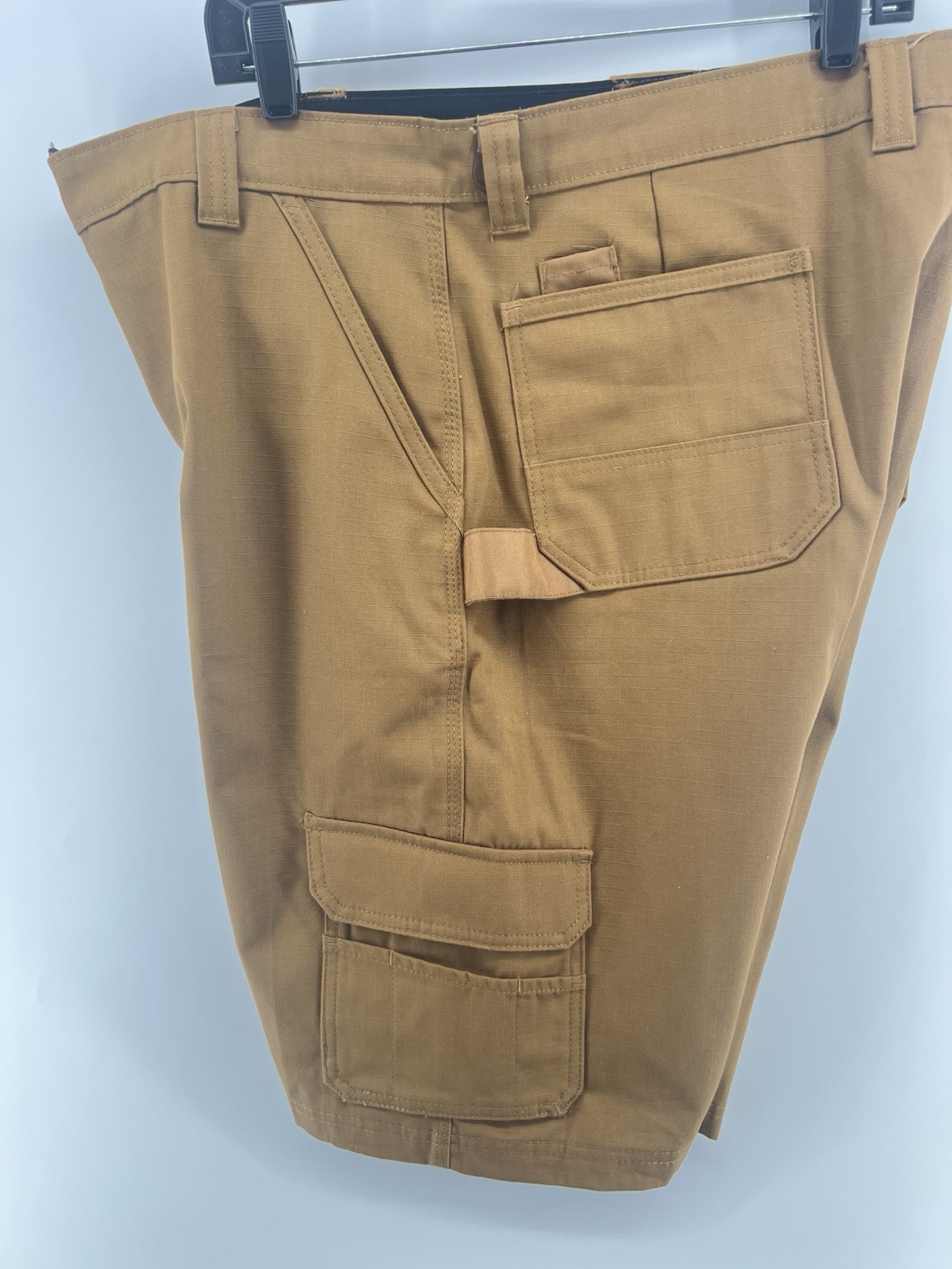 Dickies Ripstop Men’s Shorts Size 40 Ultimate Cargo Shorts Brown Relaxed Fit
