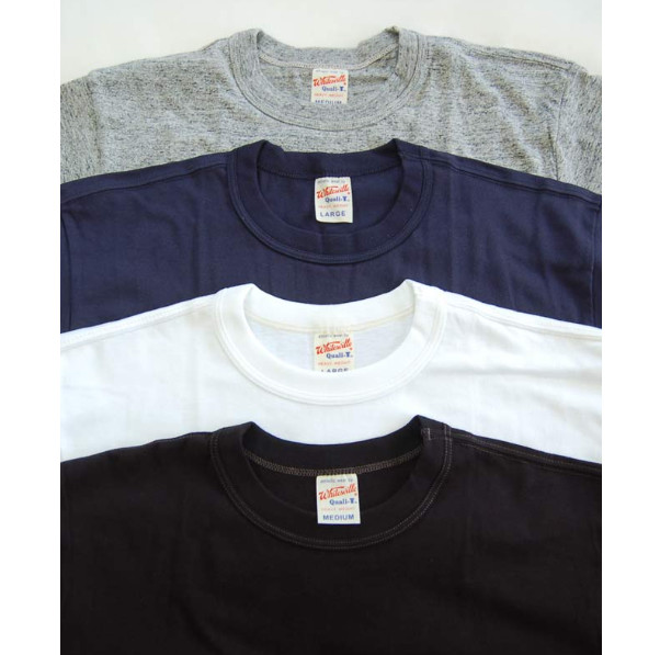 WHITESVILLE 2-PACK T-SHIRT White/Black/Navy/Gray WV73544 Made in Japan New