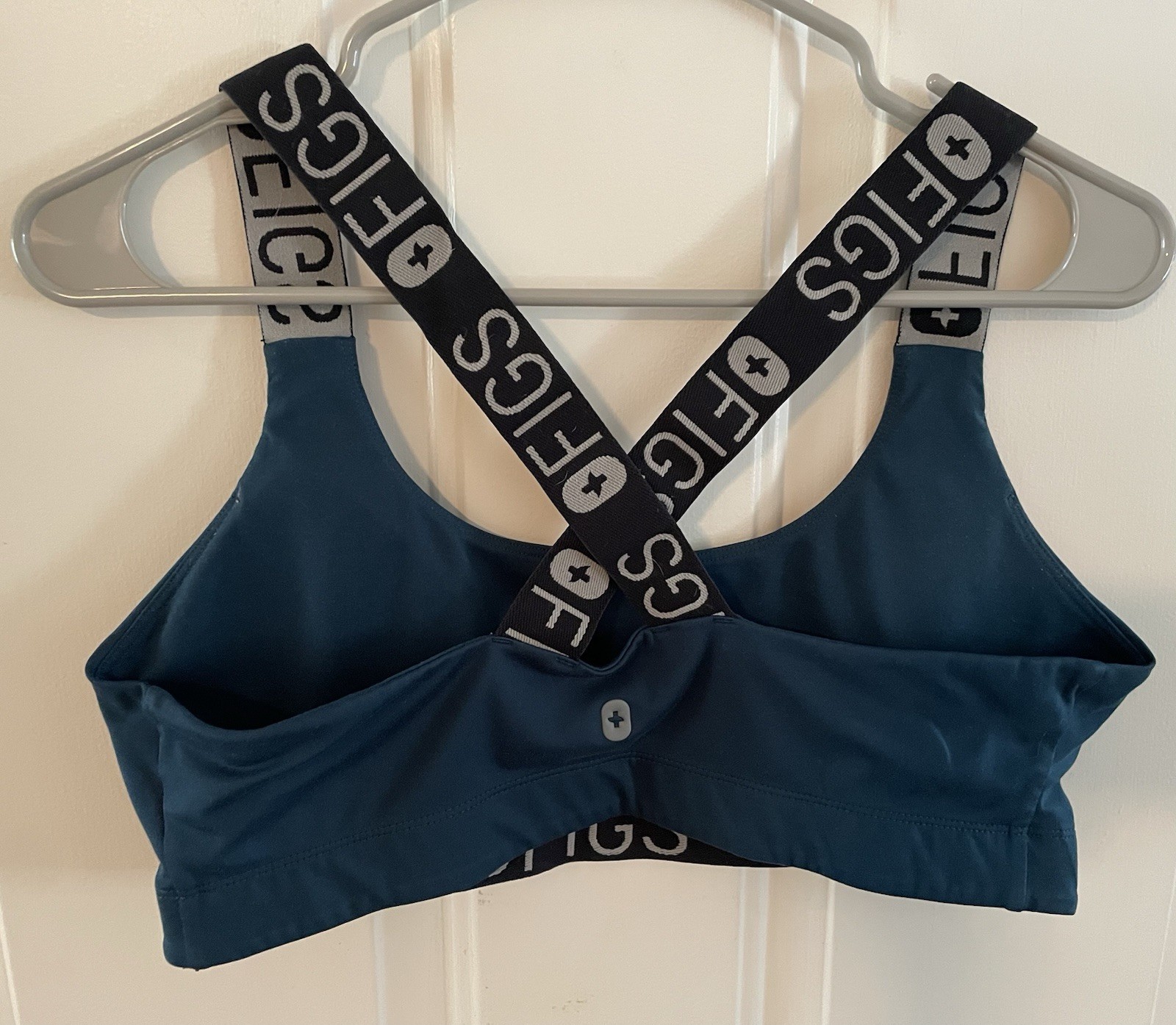 FIGS Sports Bra Crossback Logo Size Large