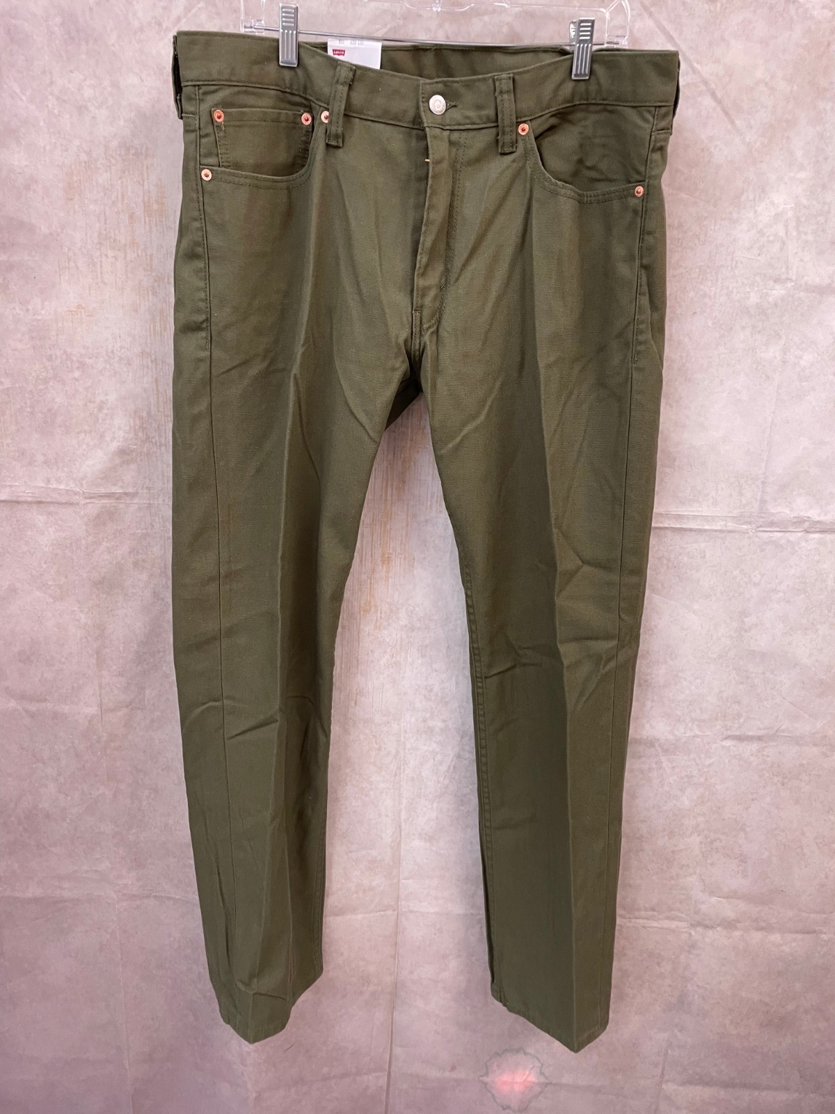 Levi’s 511 Straight Ivy Green Extra Slim Fit Jeans Size 38×32