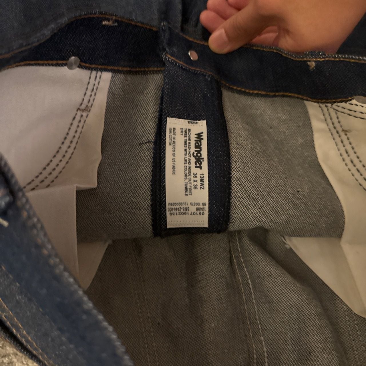 Wrangler 13MWZ Pro Rodeo Original Fit Cowboy Cut Jeans 36×36