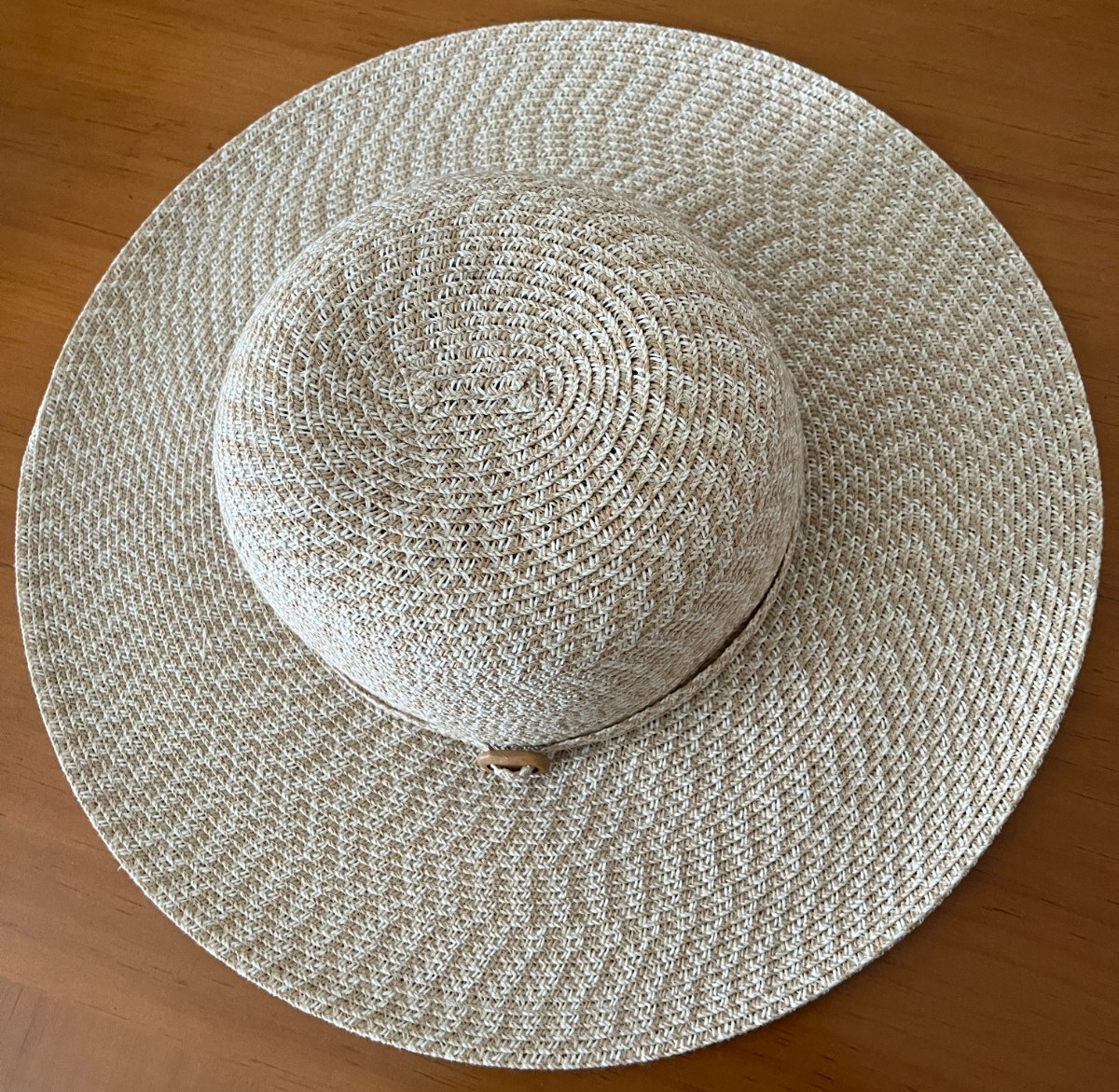 NINE WEST WOMEN’S WIDE BRIM FLOPPY STYLE SUN HAT APPROX. 21-22 IN SIZE M