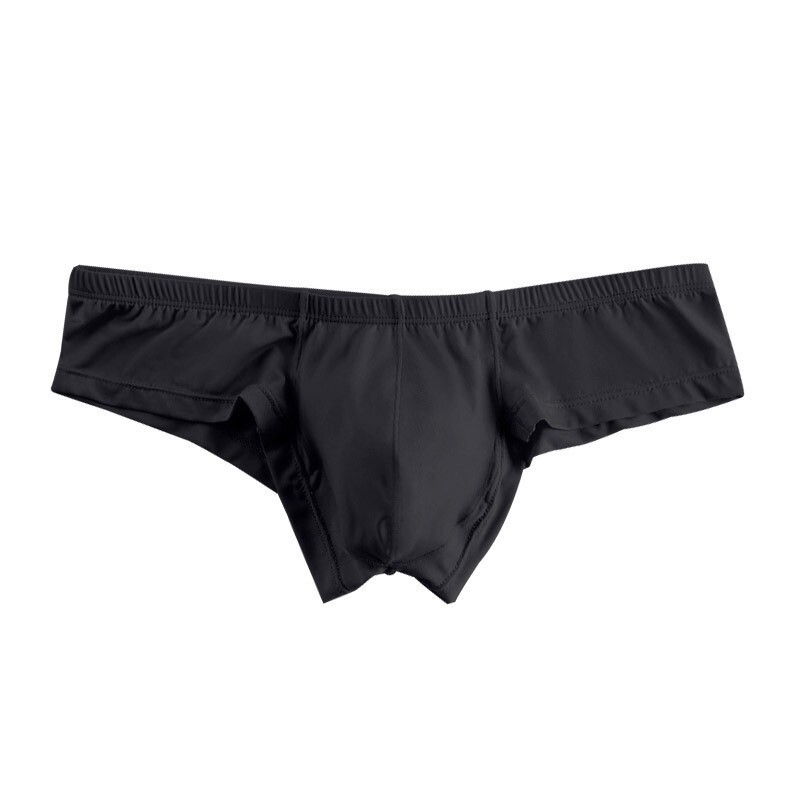 Men Sexy Low Waist Half Hip Wrap Bikini Briefs Underwear Pouch Panties Shorts US