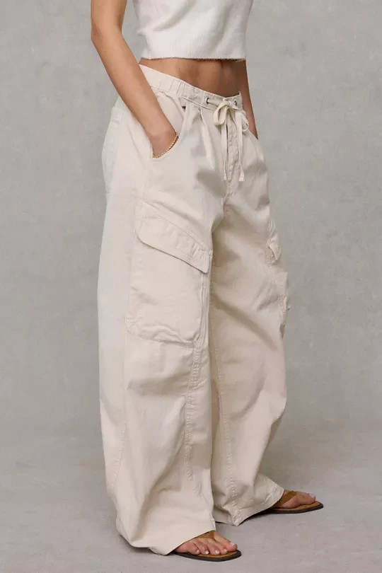 BDG-BDG Station Cocoon Baggy Barrel Leg Cargo Jeans
