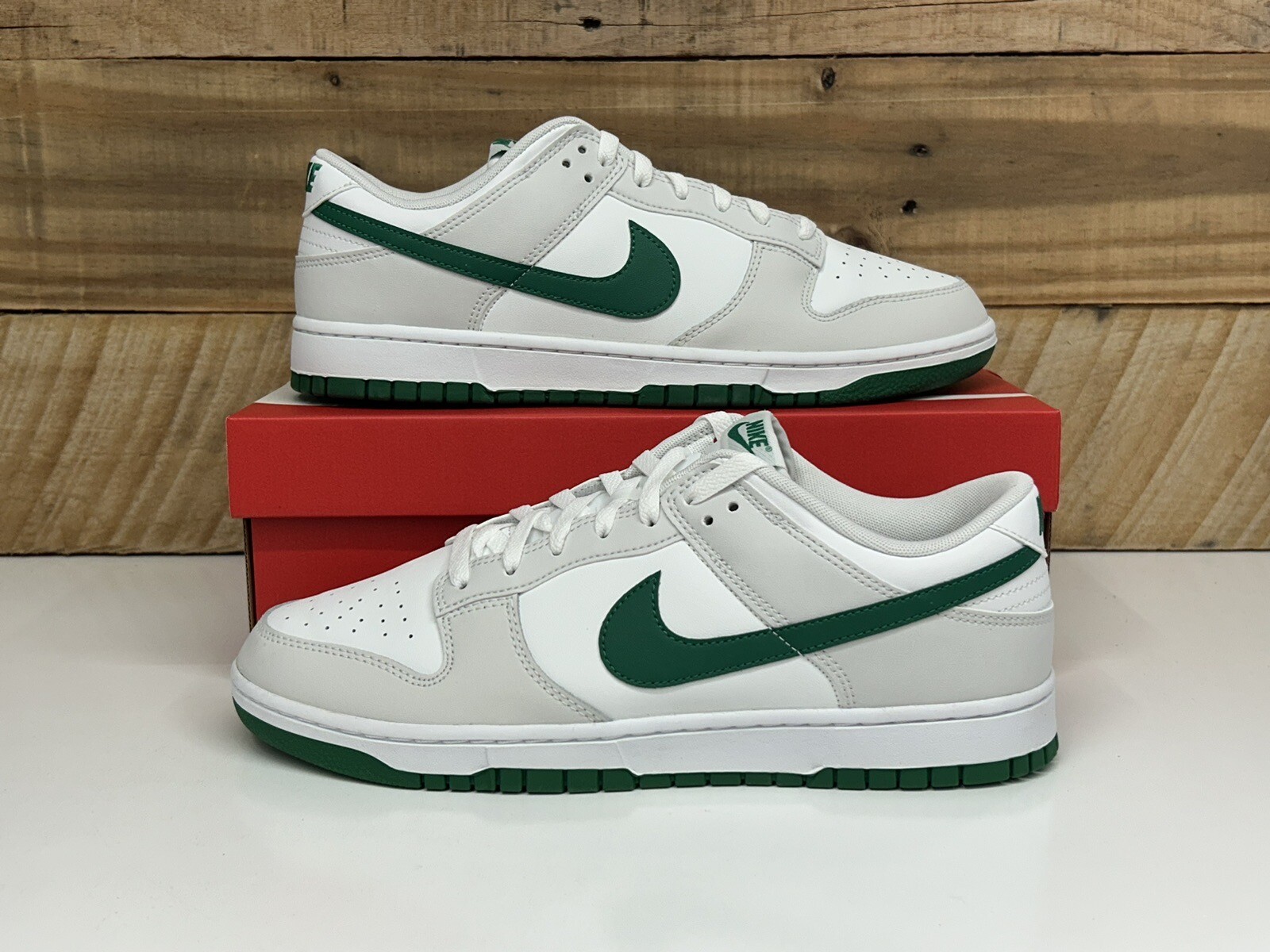 Men’s Nike Dunk Low “Summit White Malachite” Green Multi Size (DV0831 107) New