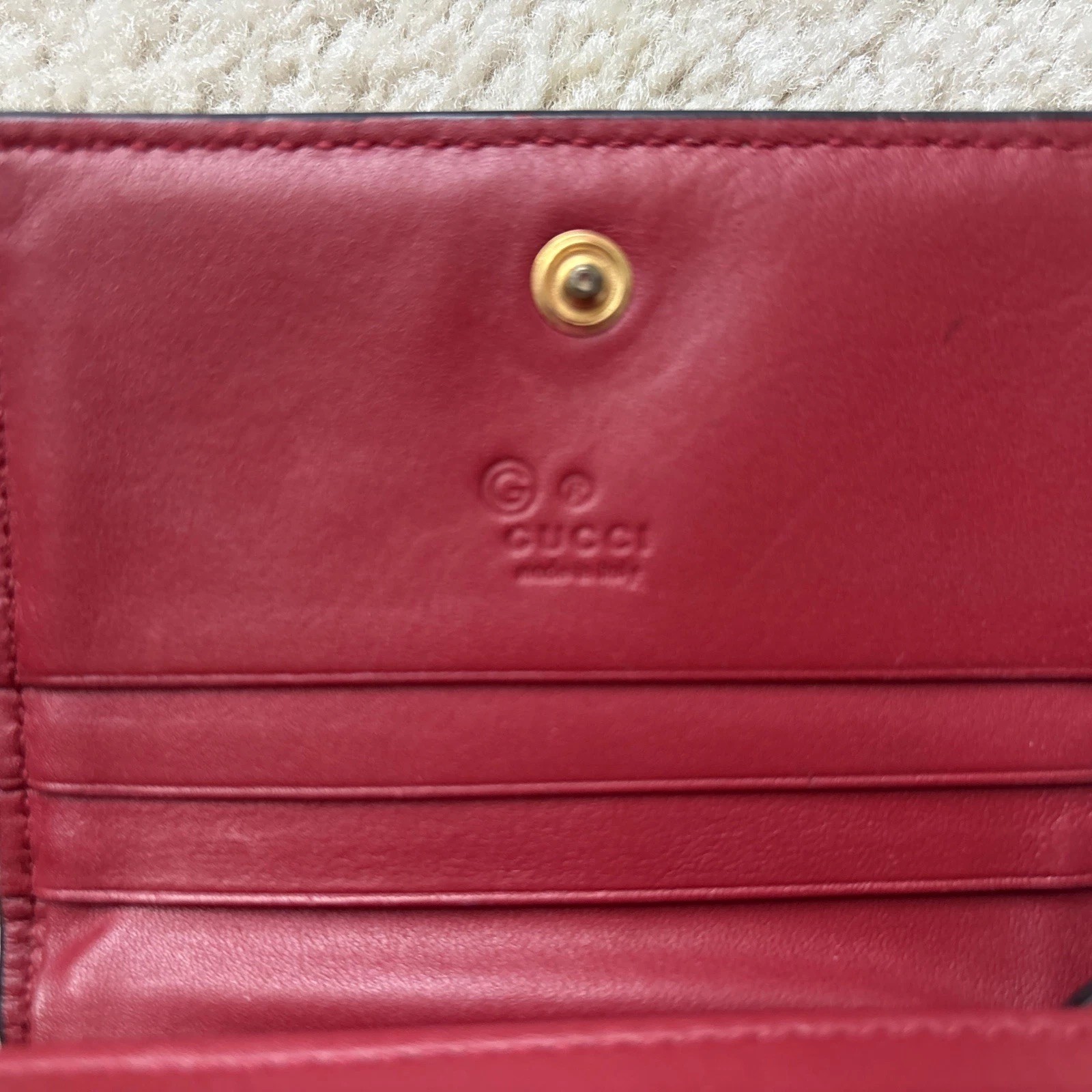 Gucci GG Supreme Monogram Blooms Blue wallet, Excellent condition!!!