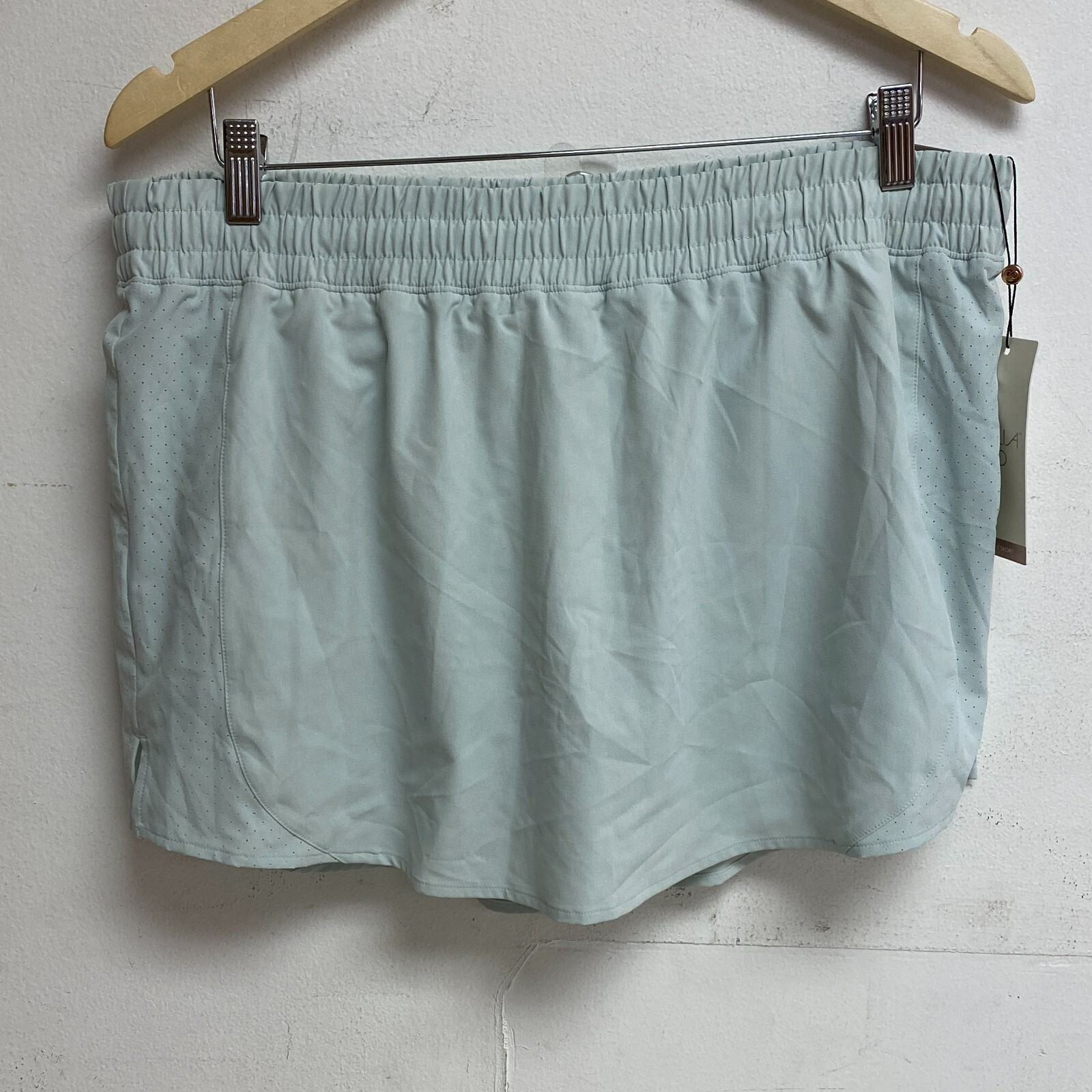 Calia Women’s Mid Rise Infinity Run Skort Calming Green Relaxed Fit WAX12360