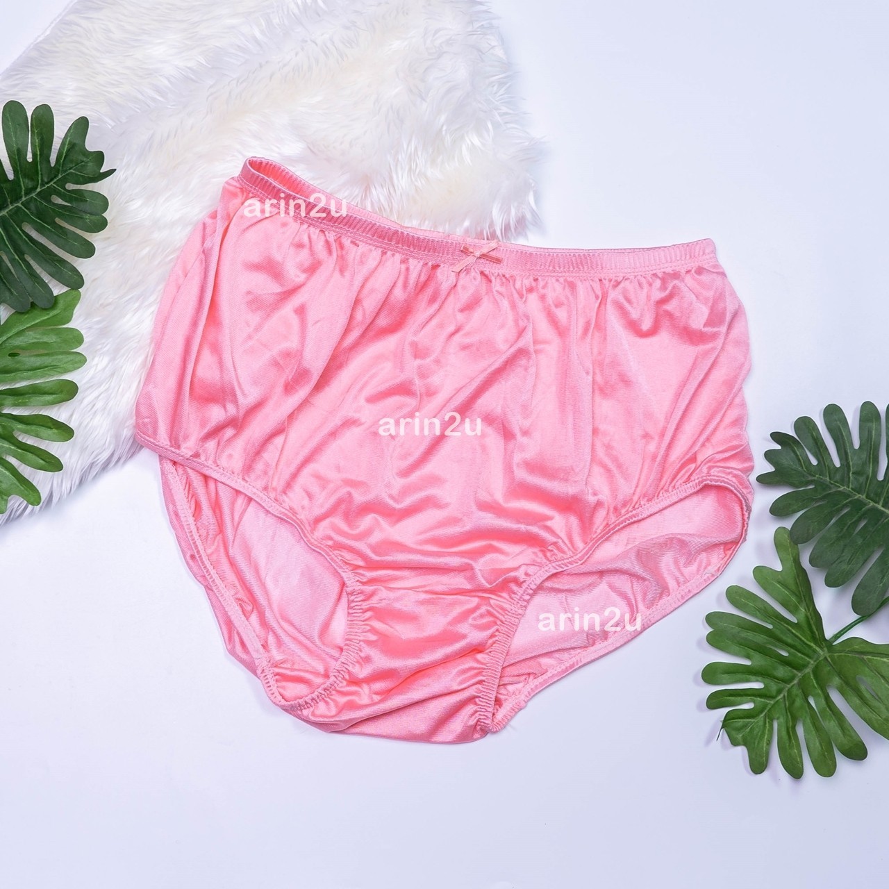 6 VTG Silky Shiny Nylon Panties Plus Size 3XL Soft Sissy Briefs Underwear Nylon