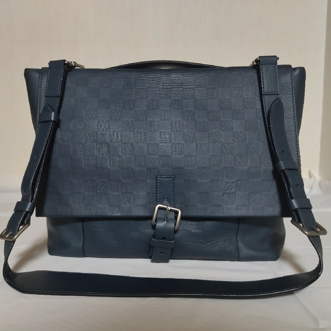 Louis Vuitton Loft Damier Infini Navy 2-Way Shoulder Bag, Messenger Bag N41483