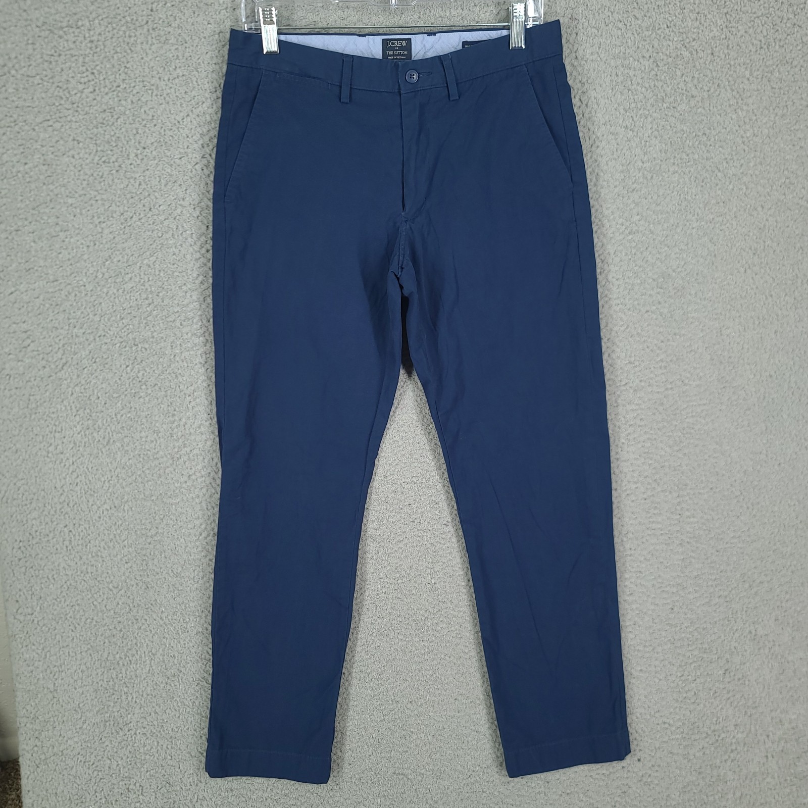 J Crew Pants Mens 30 X 29 Summerweight Chino The Sutton Navy Blue