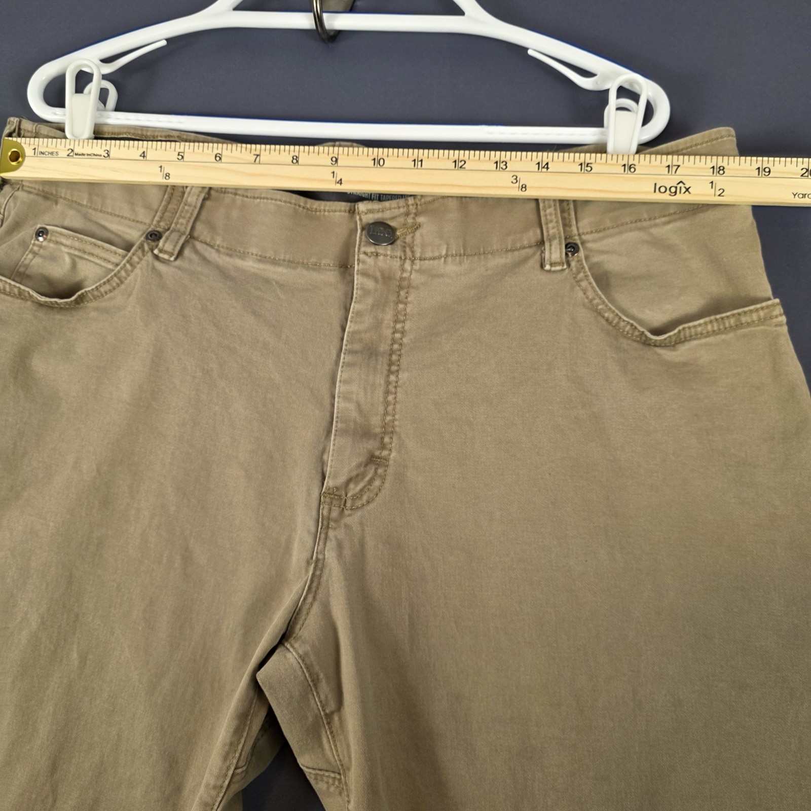 Lee Extreme Motion Performance Series Khaki Pants Men’s 38×27 Straight Fit