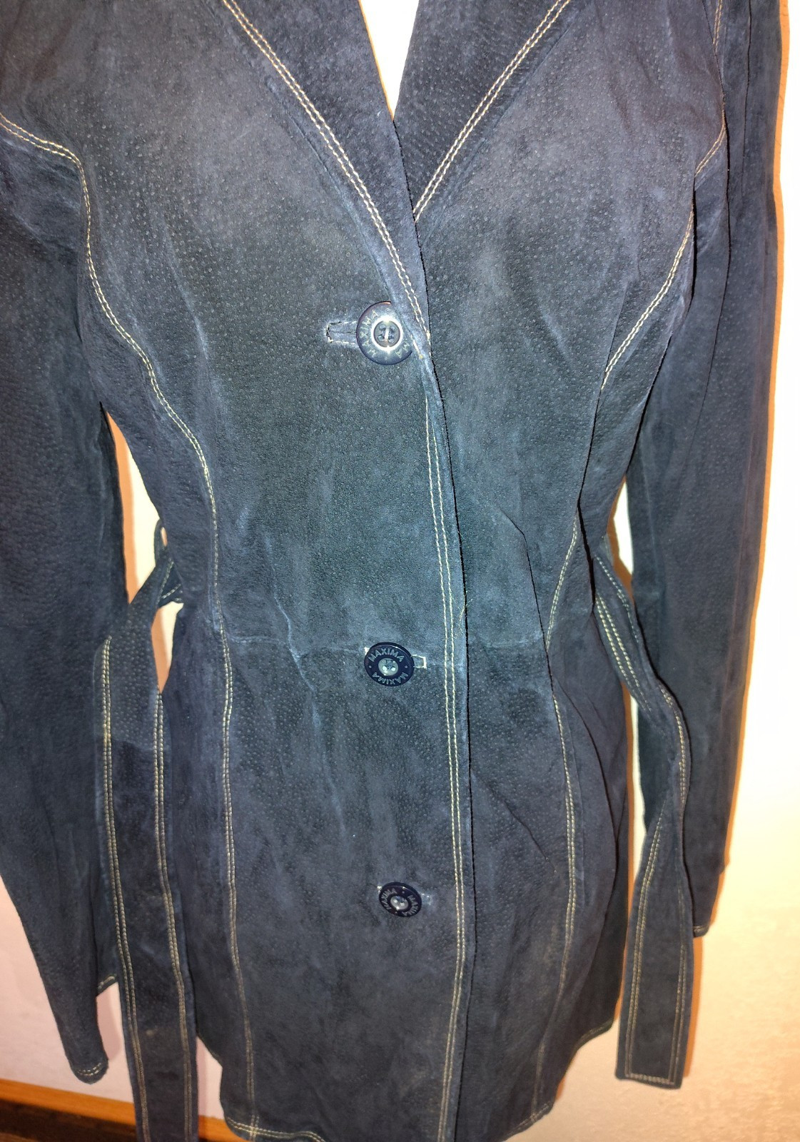 Wilson Leather Maxima Black Jacket Women Size Small New Other *Read Description*